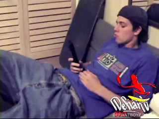Young Straight Jayden Jacks Off and Cums
