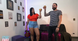 Fode Cast: Naughty BBW Came to Make Nicoly a Cuckold and Took Lukas's Cock in Her Ass!