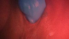 Whore fucks her used loose cunt
