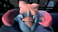 Hatterene Upside Down on the Bed - Facefuck