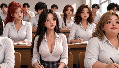 New Teacher Loses Control With the Student Who Always Stared (ai Generated)