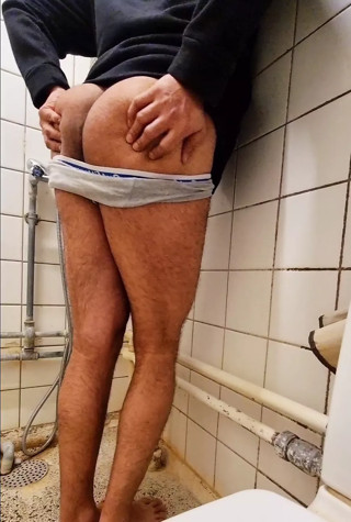 Horny guy wants you to Come in bathroom and take him from behind 