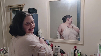 My husband snuck a video