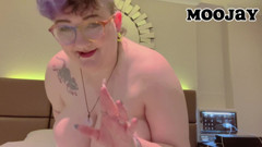 POV Roleplay: Chubby Roommate Shows off Her weightloss' Fat Body to You