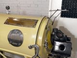 Latex gimp in the Iron Lung