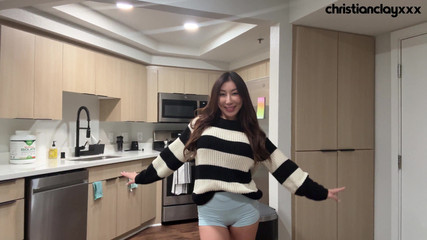 Nicole Doshi to thank plumber Christian Clay gets pounded by