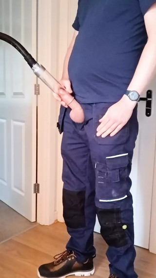 Vacuum cleaner sucking after work