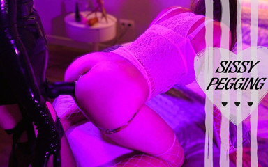 Pegging My Sissy Gurlfriend thumbnail