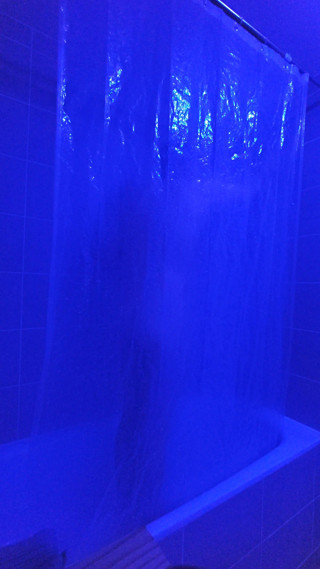 I'm taking a shower