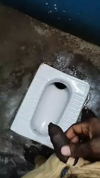 Boys one bathroom in toilet