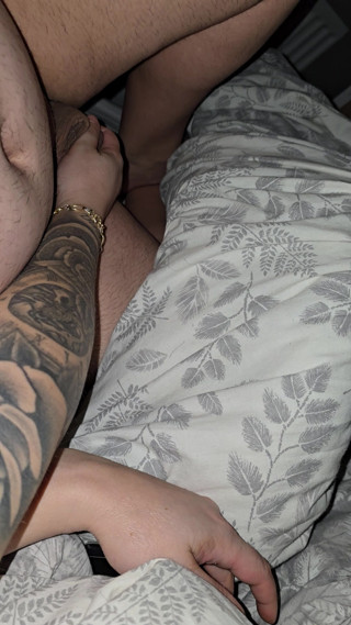 Step mom with tattoo handjob step son with low erection