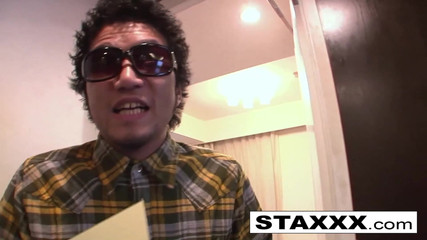 Two Japanese models have some lesbian fun with toys