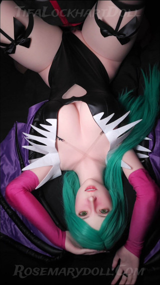Aerith X Morrigan Darkstaklers Cosplay