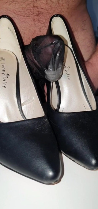 Helping wife high heels