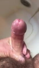 Masturbating in the shower