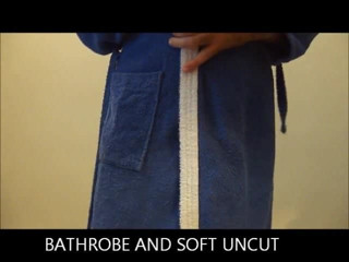 UNCUT OFF BATHROBE