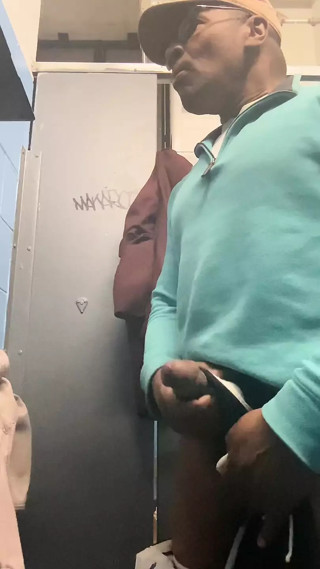 Masturbating in bathroom