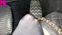 Revving in Grey Flats with Chains in Mp4format