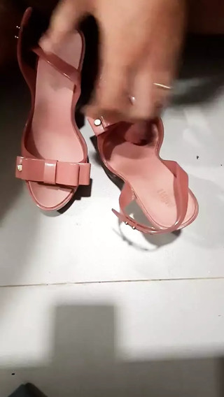Cum In Pink Melissa High Heels