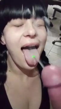 Cum in mouth