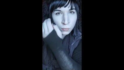 Girl Style ChrisMidnightx Sweet Boy Androgyn Black Hair Emo
