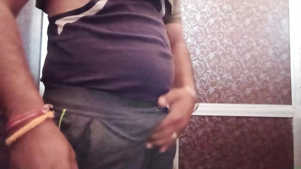 Indian gay in bathroom, bathroom xxx, cumshot