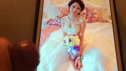 Cum tribute the campus belle bride in her wedding dress 2