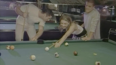 A Cock in the Ass and One in the Mouth in the Pool Hall