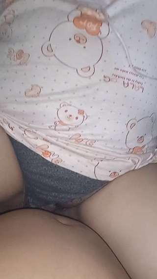 The Shy Girl Opening Her Legs