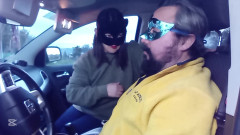 Face slapping in the Car