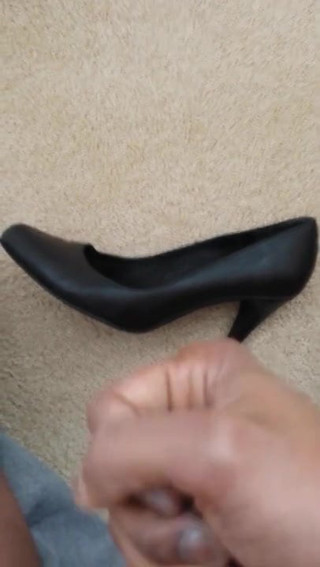 Cum in shoe friend