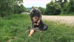 Grandparents take care of a hot step-granddaughter