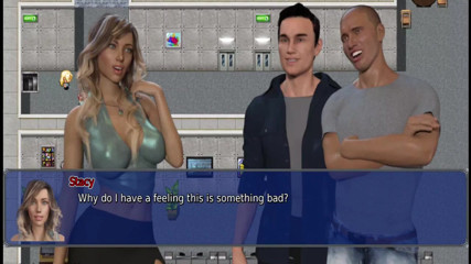 The office wife #21 - Stacy gave Marcus a hand job and sucked off the cum