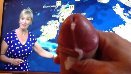 Carol Kirkwood-bbc weather presenter big tits tribute