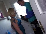 Sex in Germany with a slut with tattooed skin and small firm