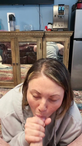Works so hard for the cum beautiful passionate sexy milf loves cum and cumming cums again and again sucking his cock so good