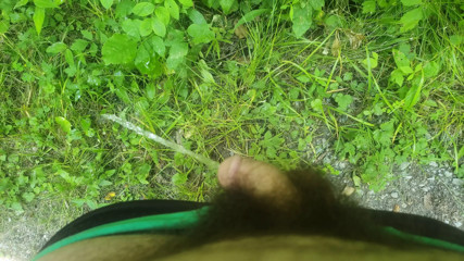 pissing in public