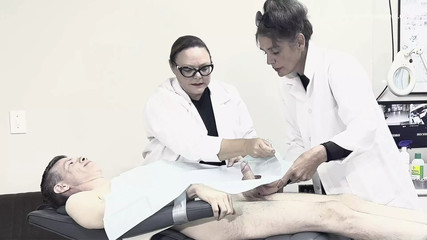 Dominatrix Mistress April - The Patient At The Urologist