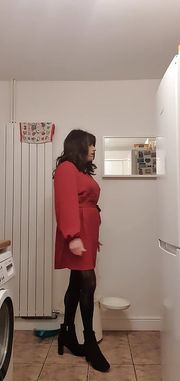 New red dress from Asos