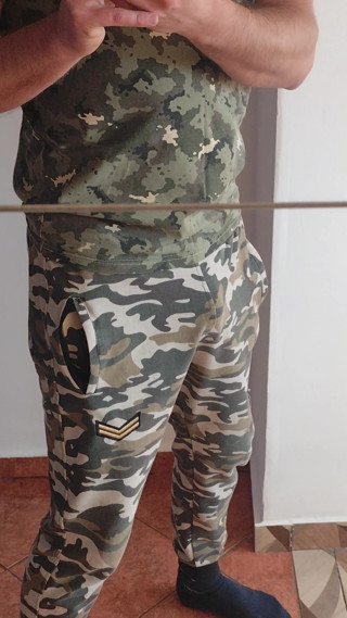 Army boy on duty