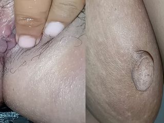 I love masturbating with my fingers in my chubby pussy