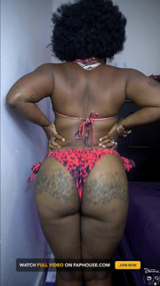 Red Bikini Ass Clapping