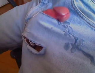 Hanfree Cum in Jeans