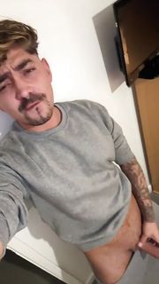 British chav dad in tracksuit from police cells being banged up for 3 days was honey rubbing hisself