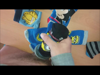 fun with cartoon socks