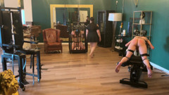 Fetish Lofts with My 2 Slaves, Punishment Area, Slave Treatment, Cage and Special Lounger, Part 2-2.