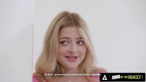 OUT OF THE FAMILY - Sexy MILF Mellanie Monroe Fucks In Front Her Voyeur Stepdaughter Jill Taylor