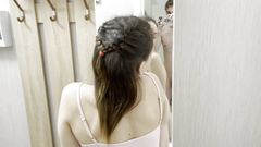 GF Sucks Me off in the Shower