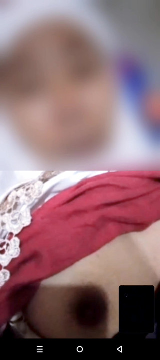 Sange's neighbor's wife shows off her natural big