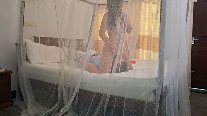 Best Facesitting Hotel Worker, Tourist Licking Pussy